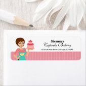 カップケーキベーカリー ラベル (インサイチュ)