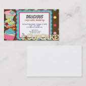 カップケーキベーカリー 名刺 (正面/裏面)