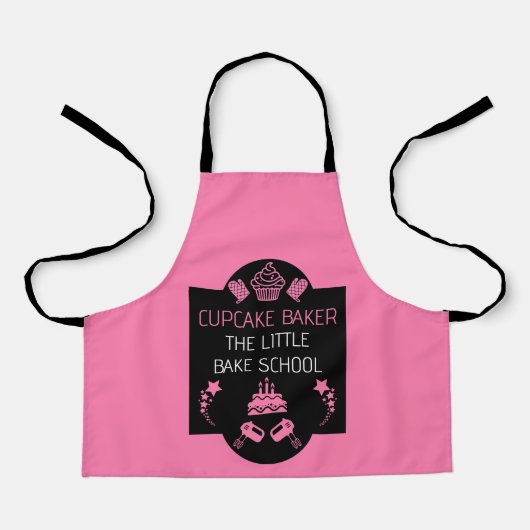 カップケーキベーキングコース エプロン (正面)