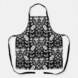 カップケーキベーキングフォークアート エプロン