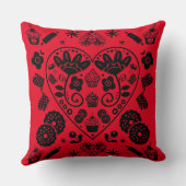 カップケーキベーキングフォークアート クッション (裏面)