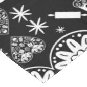 カップケーキベーキングフォークアート テーブルクロス (アングル)