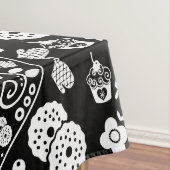 カップケーキベーキングフォークアート テーブルクロス (インサイチュ)