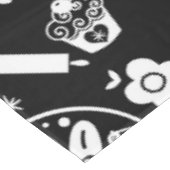 カップケーキベーキングフォークアート テーブルクロス (アングル)