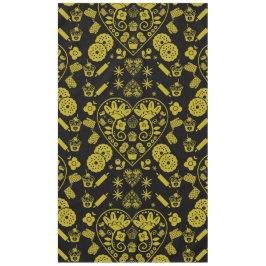 カップケーキベーキングフォークアート テーブルクロス