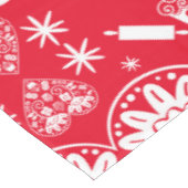 カップケーキベーキングフォークアート テーブルクロス (アングル)