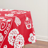 カップケーキベーキングフォークアート テーブルクロス (インサイチュ)