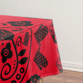 カップケーキベーキングフォークアート テーブルクロス (インサイチュ)