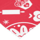 カップケーキベーキングフォークアート テーブルクロス (アングル)