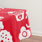 カップケーキベーキングフォークアート テーブルクロス (インサイチュ)