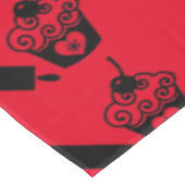 カップケーキベーキングフォークアート テーブルクロス (アングル)