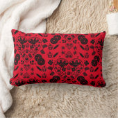 カップケーキベーキングフォークアート ランバークッション (ブランケット)