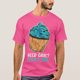 カップケーキベーキングベイカーパティシシェフ Tシャツ
