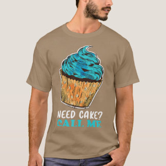 カップケーキベーキングベイカーパティシシェフ Tシャツ