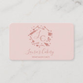 カップケーキベーキング工具器具ウィスクモノグラム 名刺 (正面)