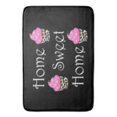 カップケーキホームスイートホーム バスマット (正面縦)