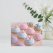 カップケーキポストカード ポストカード (スタンド正面)