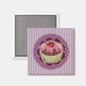 カップケーキマグネット マグネット (正面/裏面)