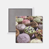 カップケーキマグネット マグネット (正面/裏面)