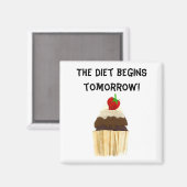 カップケーキマグネット マグネット (正面/裏面)