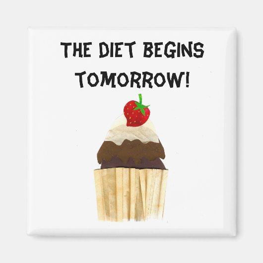 カップケーキマグネット マグネット (正面)