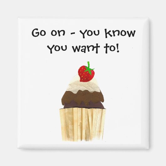 カップケーキマグネット マグネット (正面)