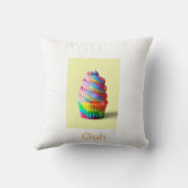 カップケーキヤムオウカップケーキ装飾用クッション クッション (裏面)