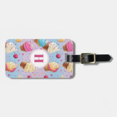 カップケーキラゲッジタグ ラゲッジタグ (正面横)