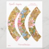 カップケーキラッパー、フローラカップケーキラッパー (正面)