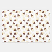 カップケーキラッピング紙 ラッピングペーパーシート (正面)
