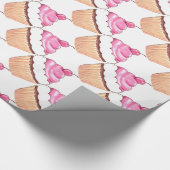 カップケーキラッピング紙 ラッピングペーパー (角)