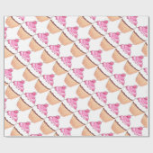 カップケーキラッピング紙 ラッピングペーパー (フラット)