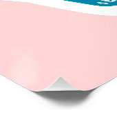 カップケーキラブ名前をカスタムするポスター ポスター (コーナー)