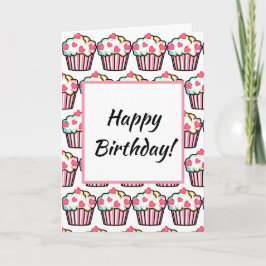 カップケーキラブ誕生日 シーズンカード