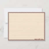 カップケーキレシピカード (裏面)