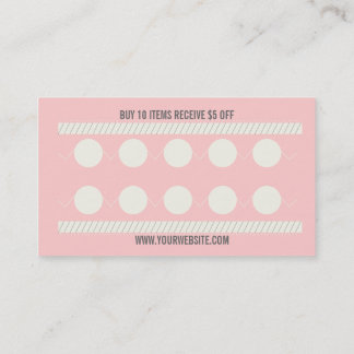 カップケーキロイヤリティ名刺 ロイヤリティカード