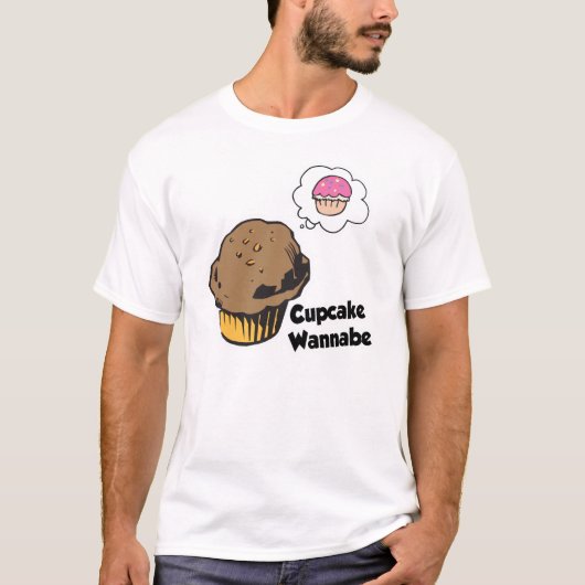 カップケーキワナベマフィン Tシャツ (正面)