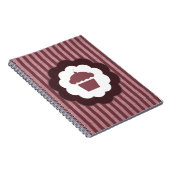 カップケーキヴィンテージ ノートブック (右側)