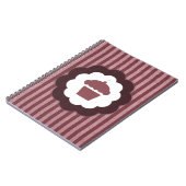 カップケーキヴィンテージ ノートブック (左側)