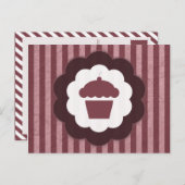 カップケーキヴィンテージ ポストカード (正面/裏面)