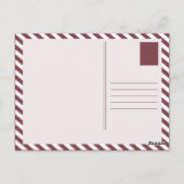 カップケーキヴィンテージ ポストカード (裏面)