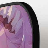 カップケーキ付きアニメお洒落ガール ピックルボールラケット (左詳細)