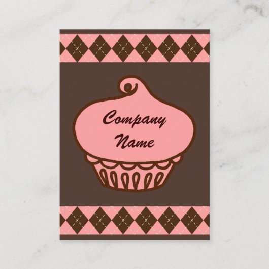 カップケーキ名刺 名刺 (正面)