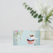 カップケーキ名刺 名刺 (スタンド正面)