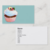 カップケーキ名刺 名刺 (正面/裏面)