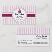 カップケーキ名刺 名刺 (正面/裏面)