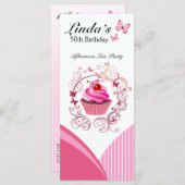 「カップケーキ天国」 - Chic Pastryデザートメニュー メニュー (正面/裏面)