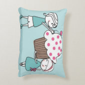 カップケーキ愛 アクセントクッション (裏面(縦))