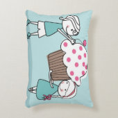 カップケーキ愛 アクセントクッション (正面(垂直))