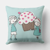 カップケーキ愛 クッション (裏面)